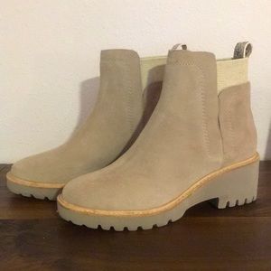 Dolce Vita Huey booties in almond